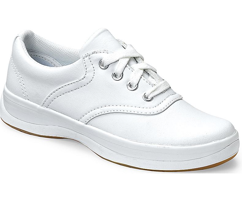 Keds Kids White Casuals Shoes - Keds School Days 806JYUSHE